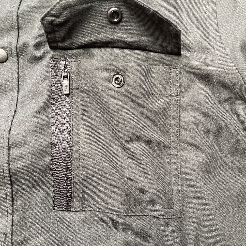 Express button down. New with tags. Very stretchy material